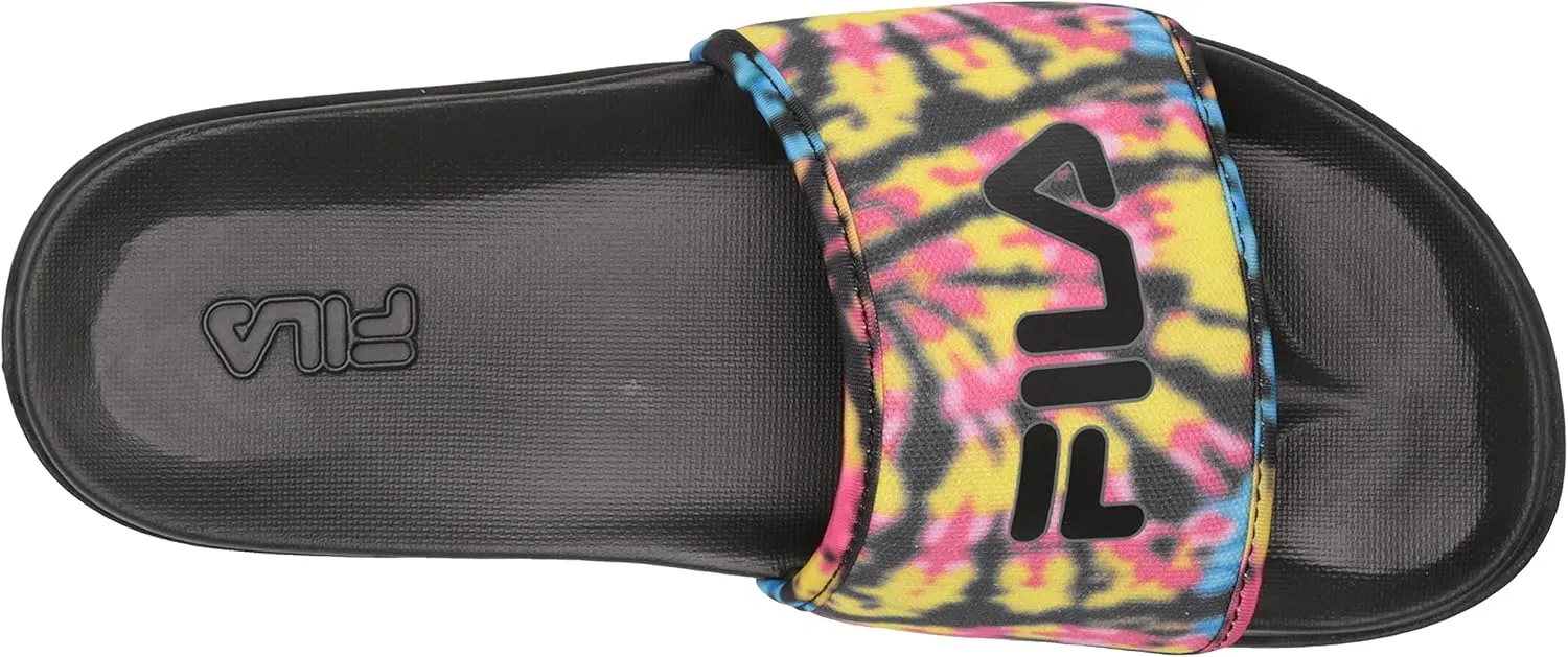 Fila Women's Drifter Lux Tiedye Slide Sandal