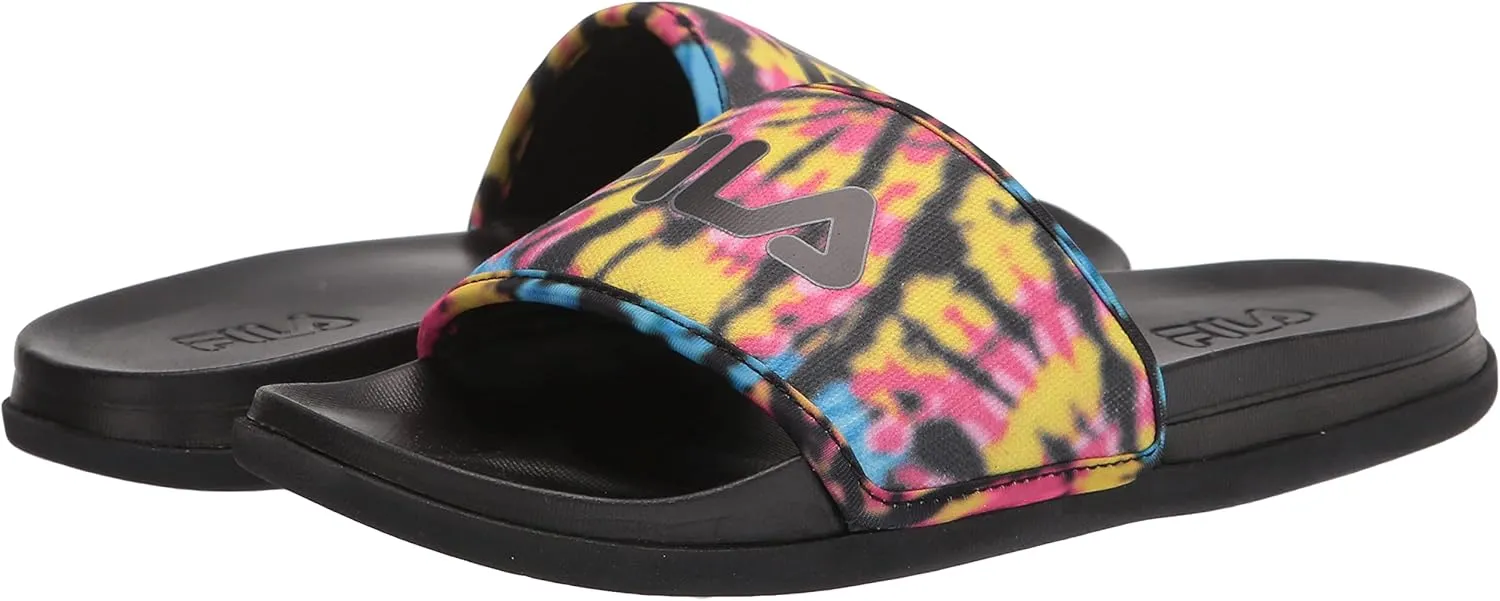 Fila Women's Drifter Lux Tiedye Slide Sandal