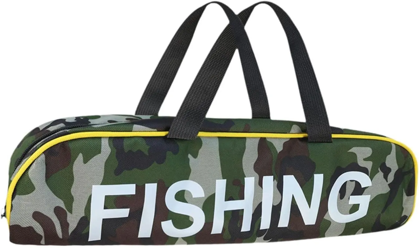 Fishing Tackle Bag Storage Bag Easy to Carry for Men Women Storage Gear and Equipment Multifunction Accessories Lightweight