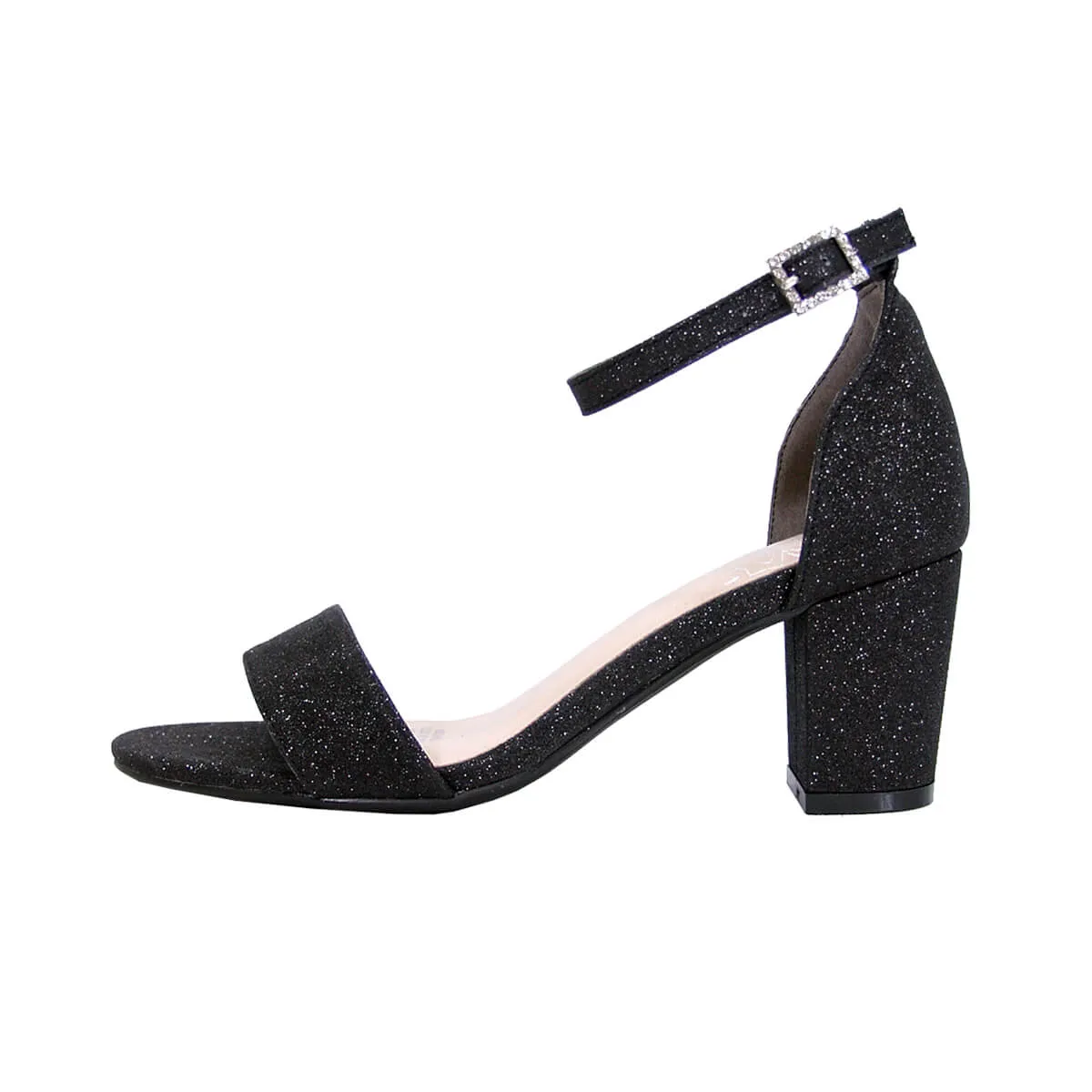 FLORAL Adele Women's Wide Width Ankle Strap Heeled Dress Sandals