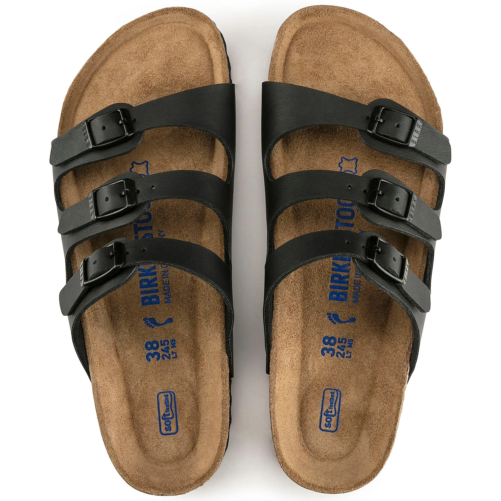 Florida Soft Footbed Birko-Flor Black