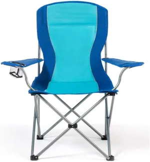 Folding Chair Recliner, Nap Chair Portable Beach Chair Leisure Fishing Chair Lazy Chair Outdoor Camping Picnic Home Dual-use - Blue,Sunlounger