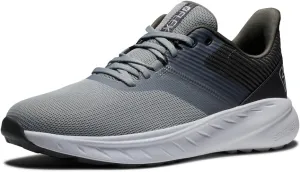 FootJoy Men's FJ Flex Previous Season Style Golf Shoe, Grey/Charcoal, 11.5 Wide