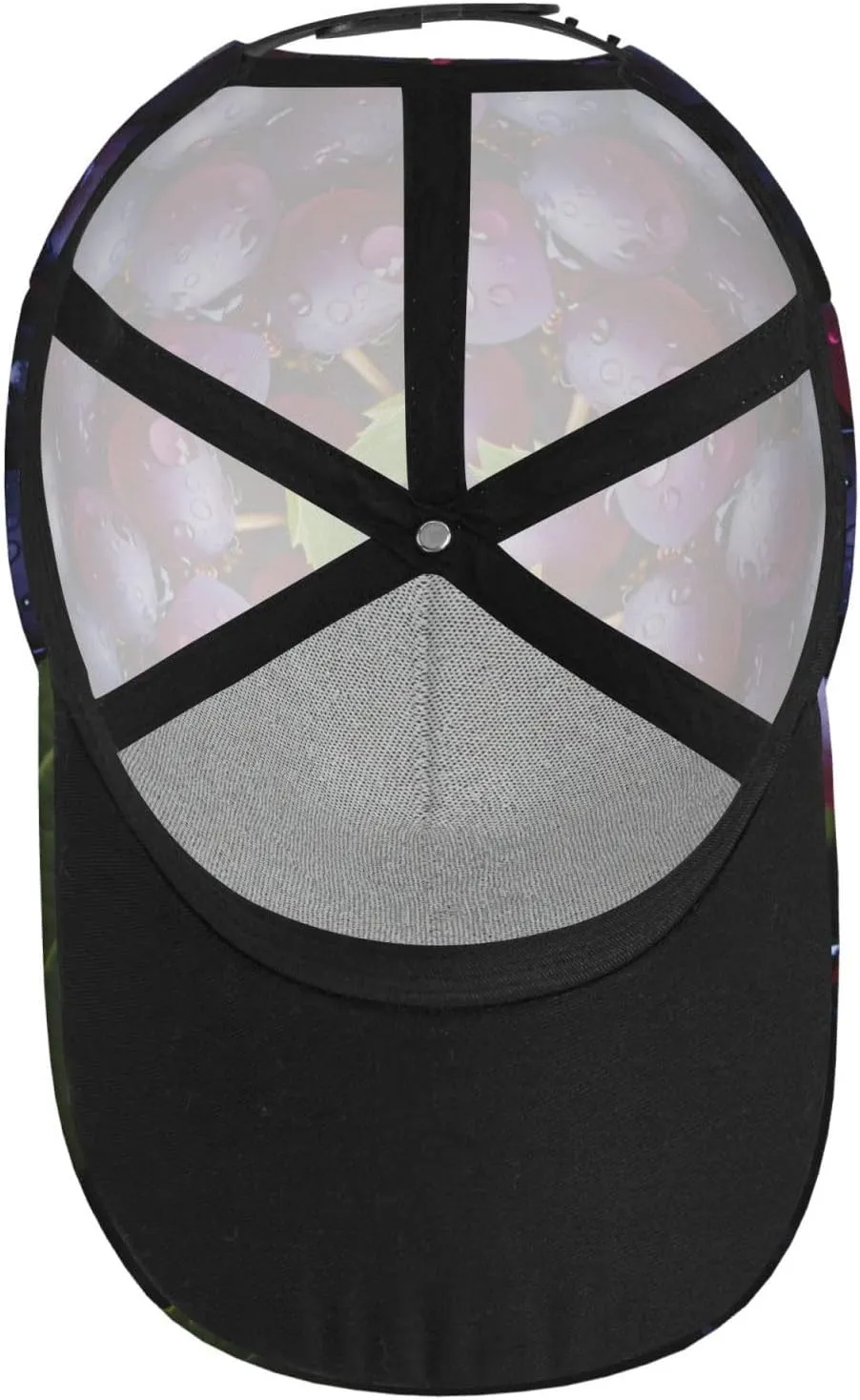 Fresh Oranges Kiwis Classic Baseball Cap - Adjustable Running Hat - Ideal for Beach Vacation, Outdoor Sports & Travel