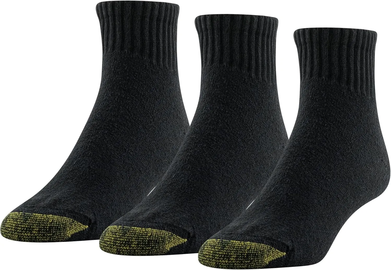 GOLDTOE Men's Ultra Tec Performance Ankle Socks, 3-pairs