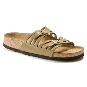 Granada Soft Footbed Nubuck Leather Faded Khaki