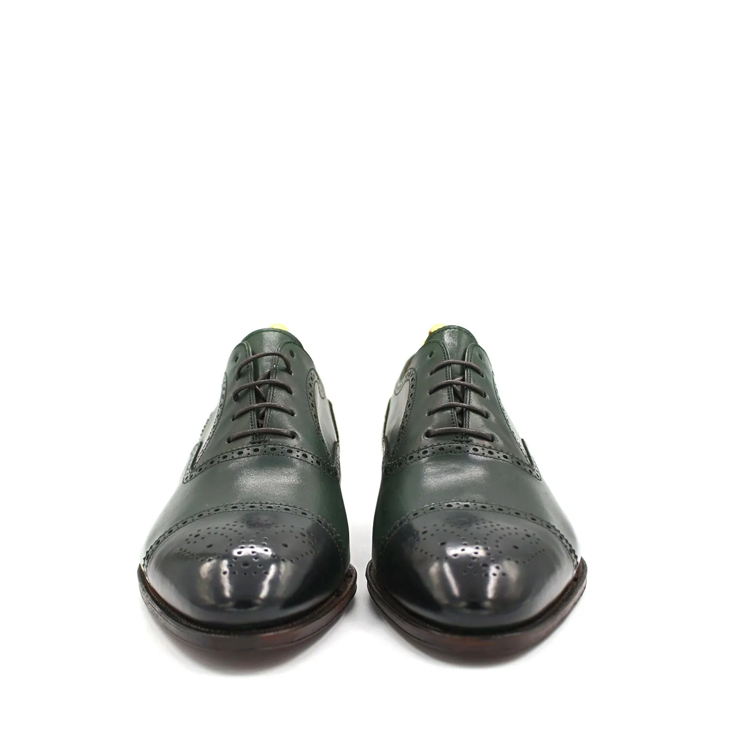 Handmade Cap-Toe Leather Oxford Shoes