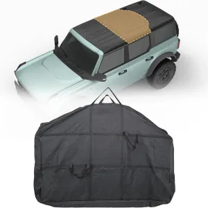 Hard Top Storage Bag fit for Fit for 2021-2025 Ford Bronco 4-Door Middle Top