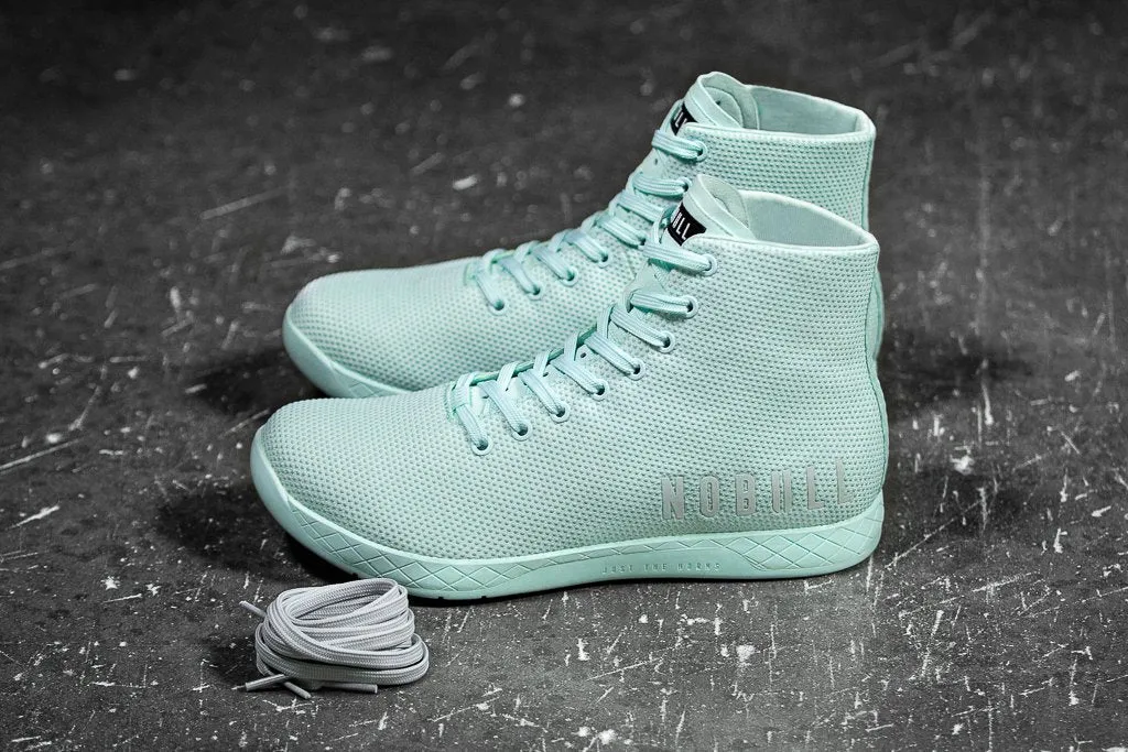 HIGH-TOP BLUE GLASS TRAINER (MEN'S)