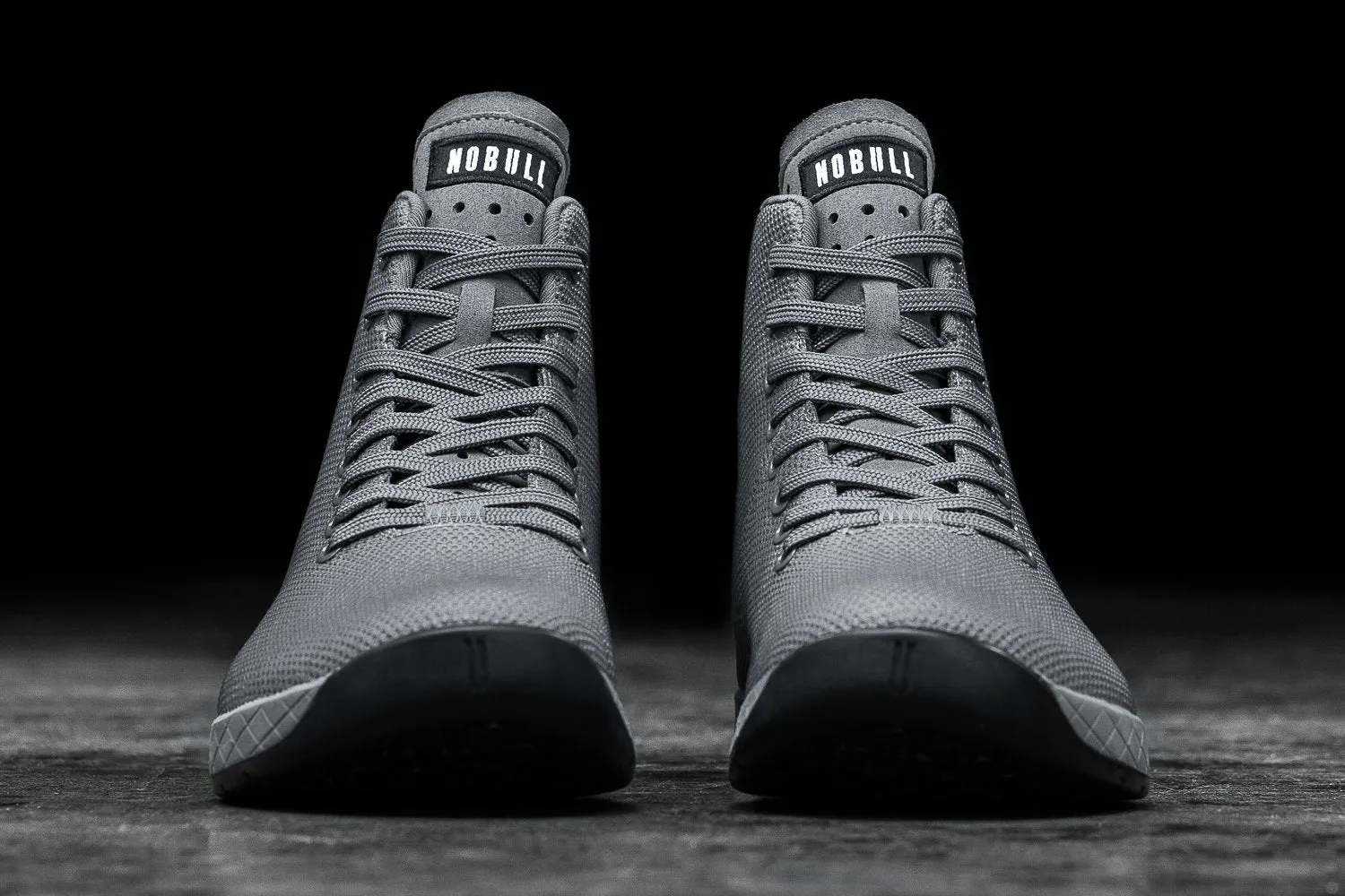 HIGH-TOP DARK GREY BLACK TRAINER (MEN'S)