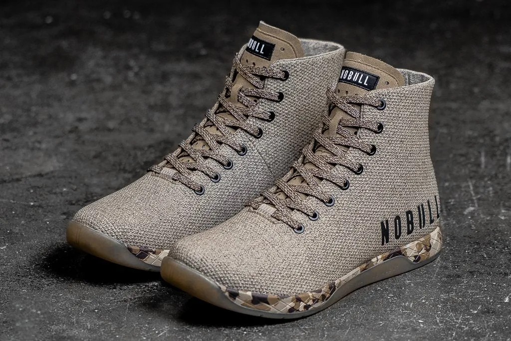 HIGH-TOP EARTH HEATHER TRAINER (WOMEN'S)