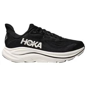 Hoka Men's Clifton 10 Black / White Wide