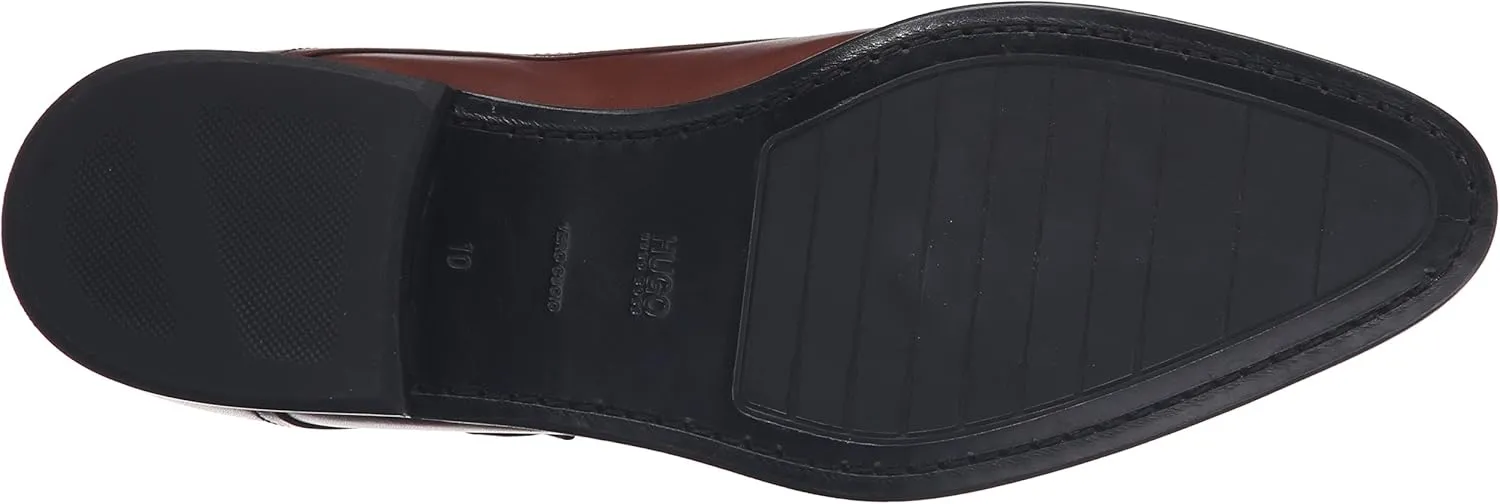 HUGO Dress Appeal Leather Cap Toe Double Monk Shoe