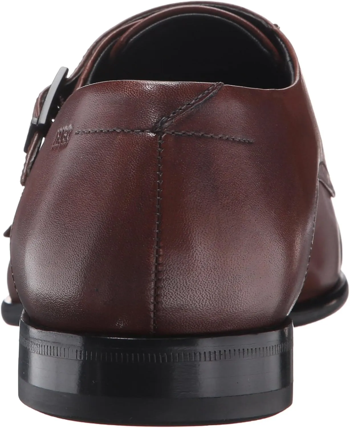 HUGO Dress Appeal Leather Cap Toe Double Monk Shoe
