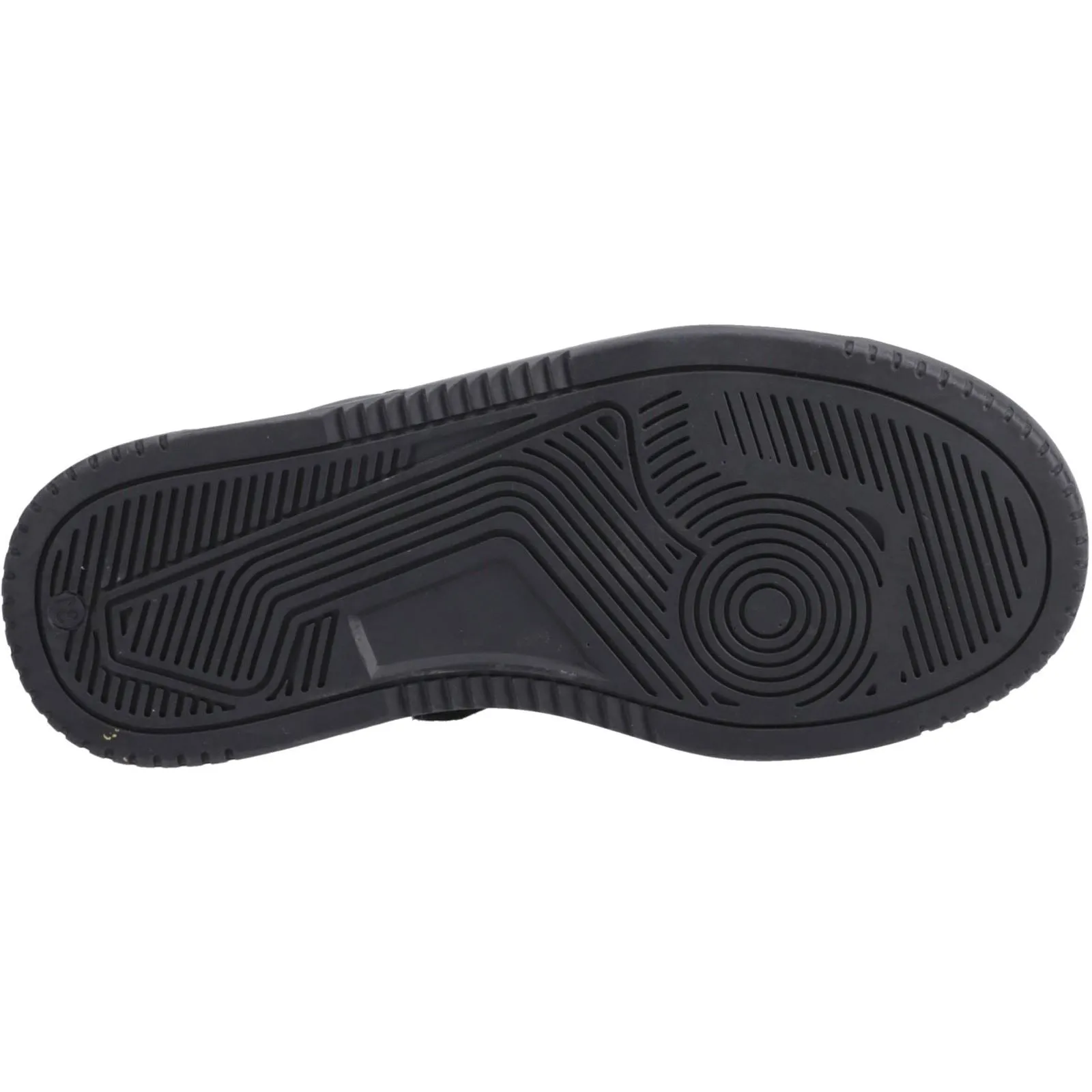 Hush Puppies Dougie Leather Boys's Black Trainers