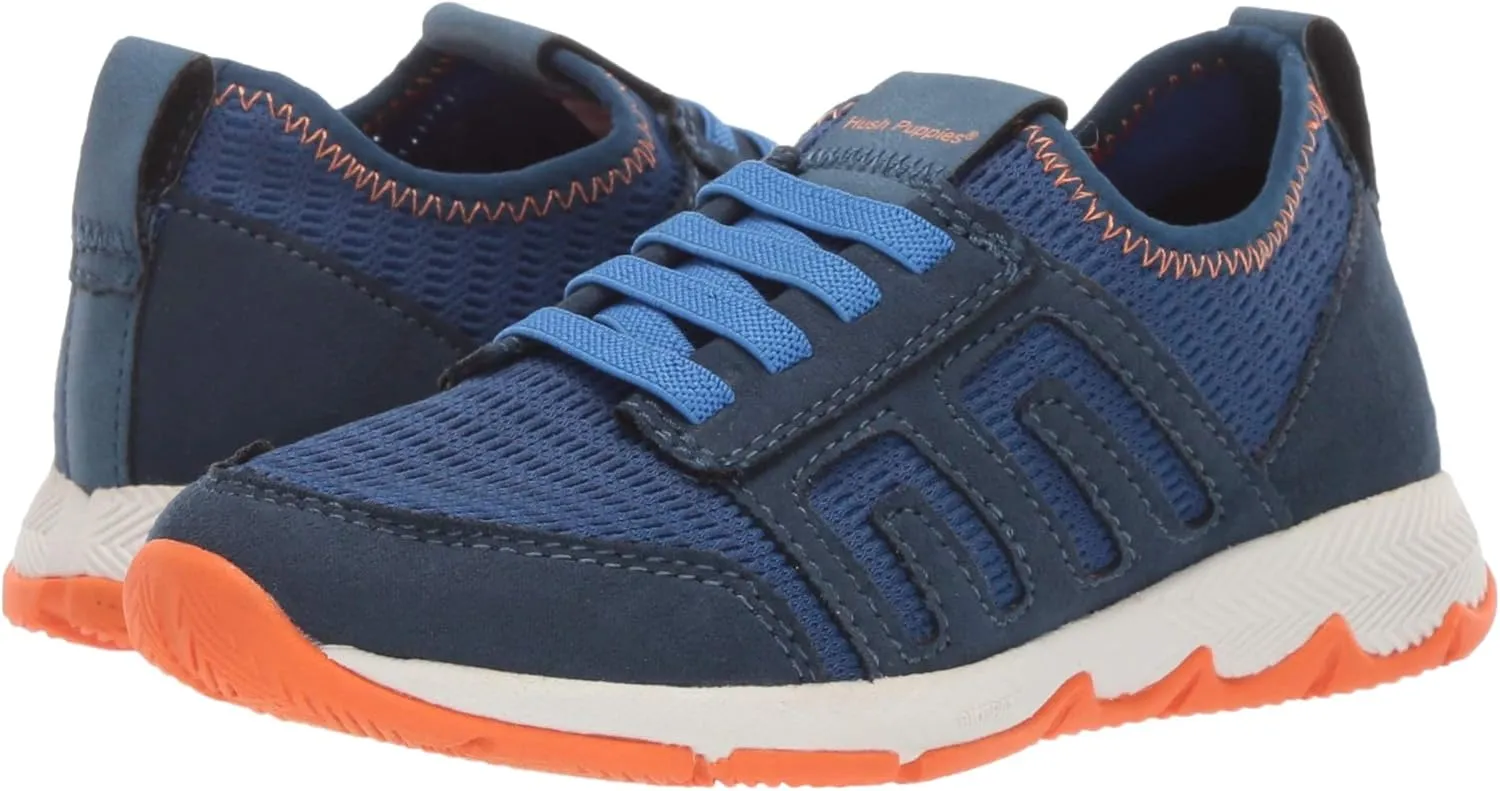 Hush Puppies Unisex-Child Zeke Ts Field Ac Sneaker