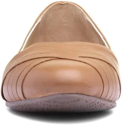Hush Puppies Women's Slingback Platform Ballet Flats