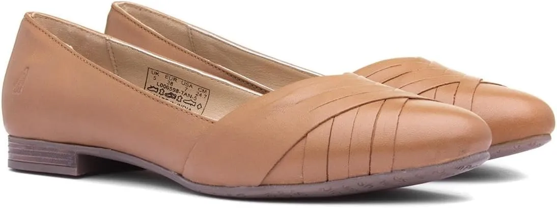 Hush Puppies Women's Slingback Platform Ballet Flats
