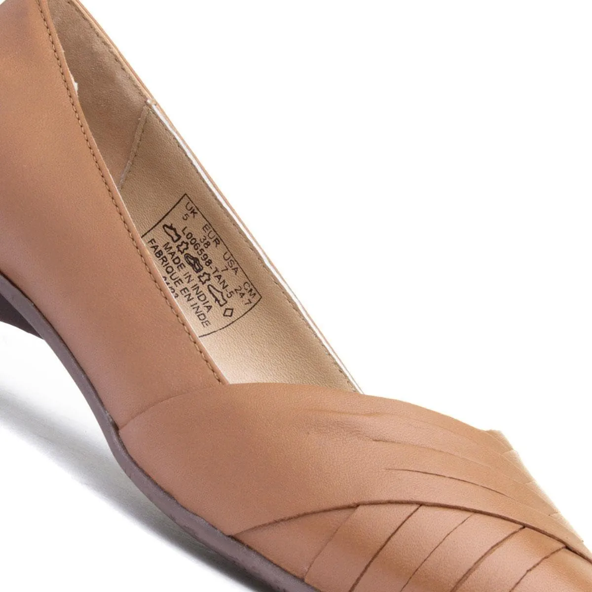 Hush Puppies Women's Slingback Platform Ballet Flats