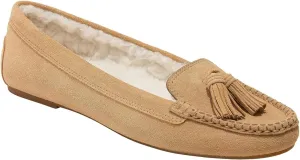 Jack Rogers Women's Melnick Tassel Moc-Suede/Sherpa Lined Moccasin