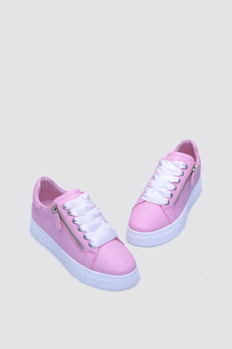 JACKIE SNEAKER BLOSSOM LEATHER