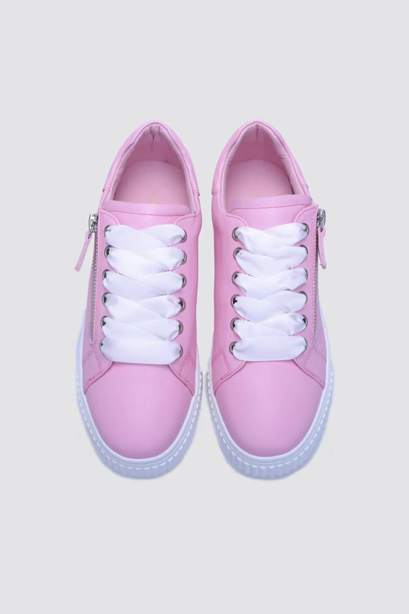 JACKIE SNEAKER BLOSSOM LEATHER