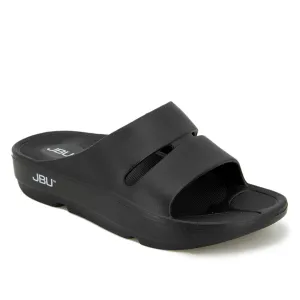 JBU by Jambu Women's Dover Slide Sandal, Black, 8