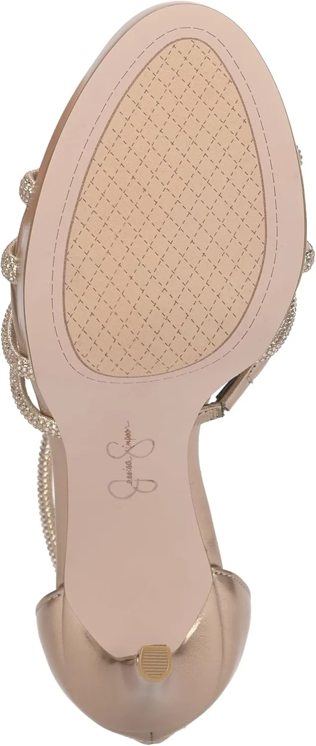 Jessica Simpson Women's Suvrie Ankle Strap Platform Sandal Heeled