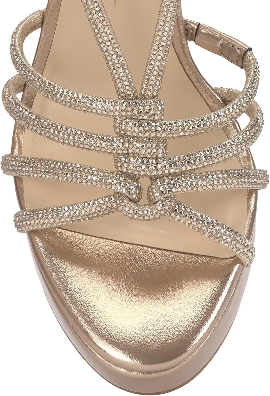 Jessica Simpson Women's Suvrie Ankle Strap Platform Sandal Heeled
