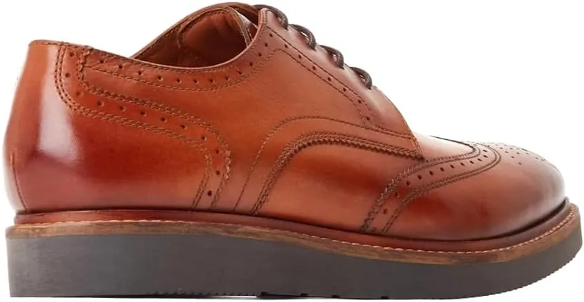 Joe Men's Leather Brogue Shoes