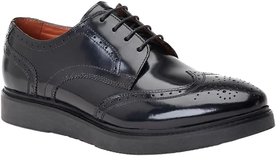 Joe Men's Leather Brogue Shoes
