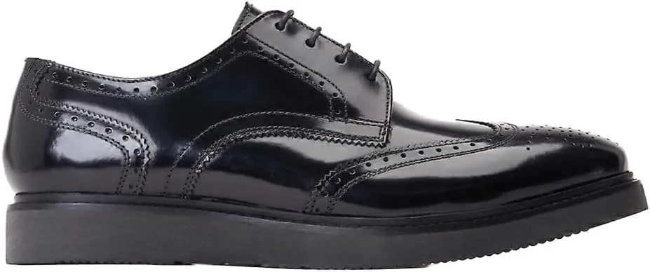 Joe Men's Leather Brogue Shoes