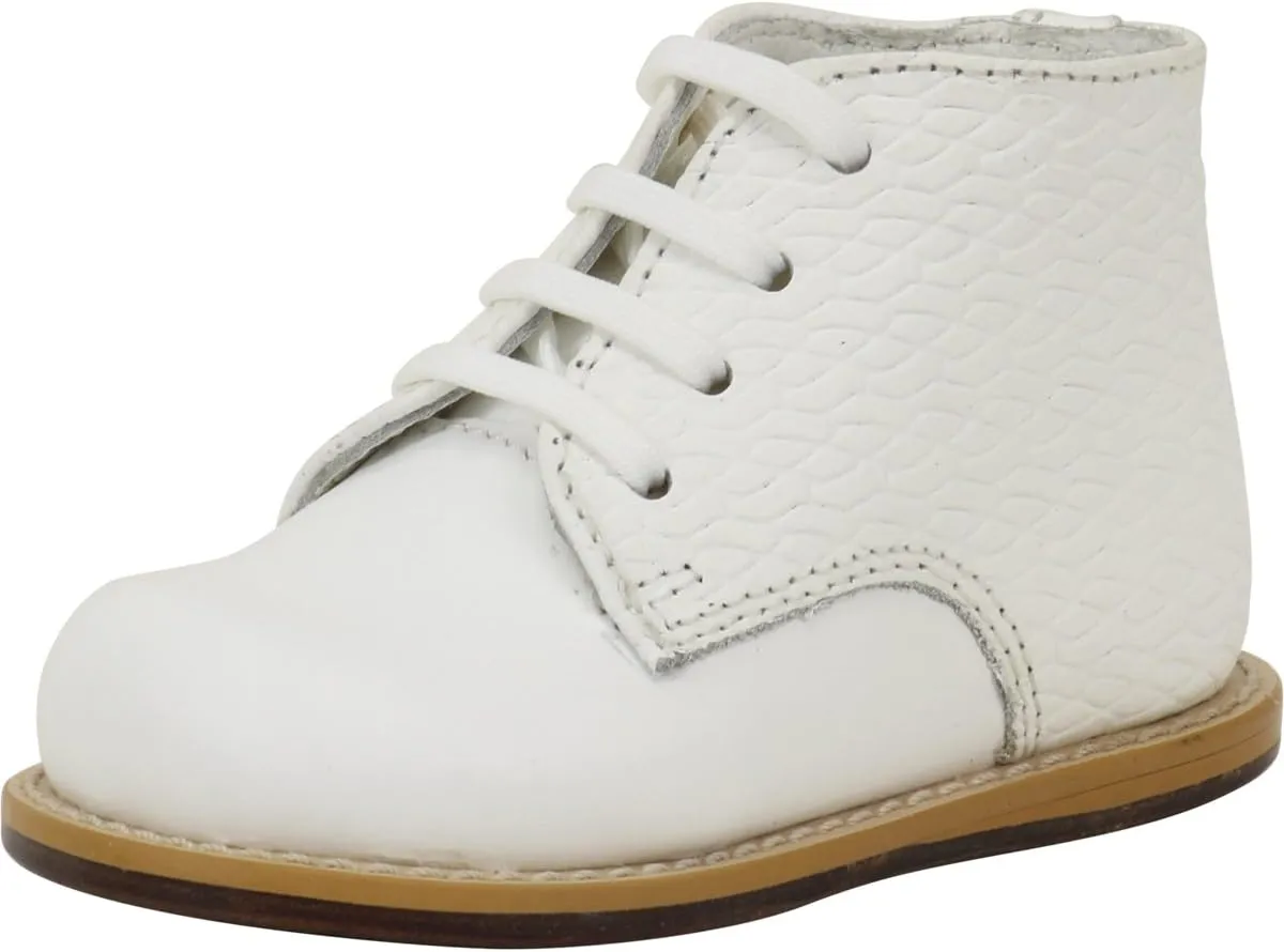 Josmo baby girls Shoe boots, White_wov, 2.5 US