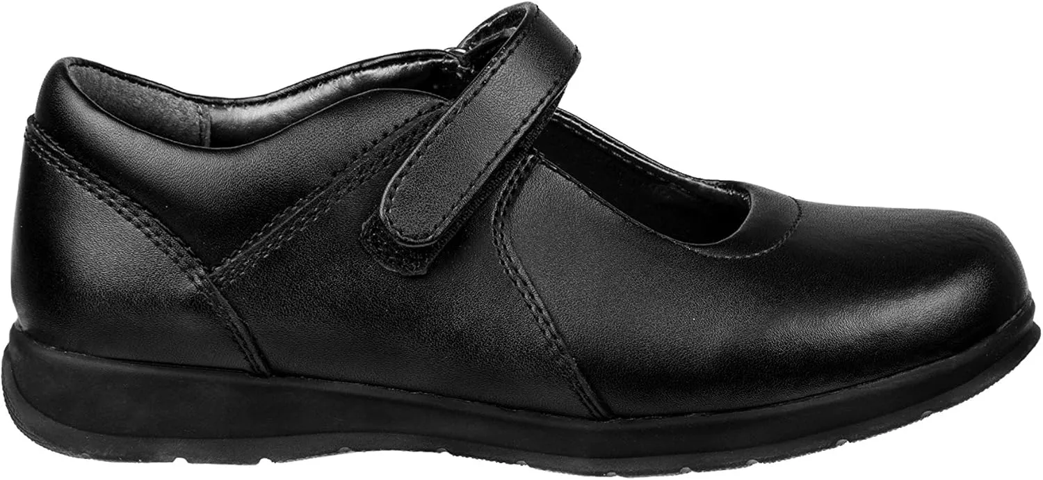 Josmo Girl's Mary Jane School Uniform Leather Shoe (Toddler-Big Kig)