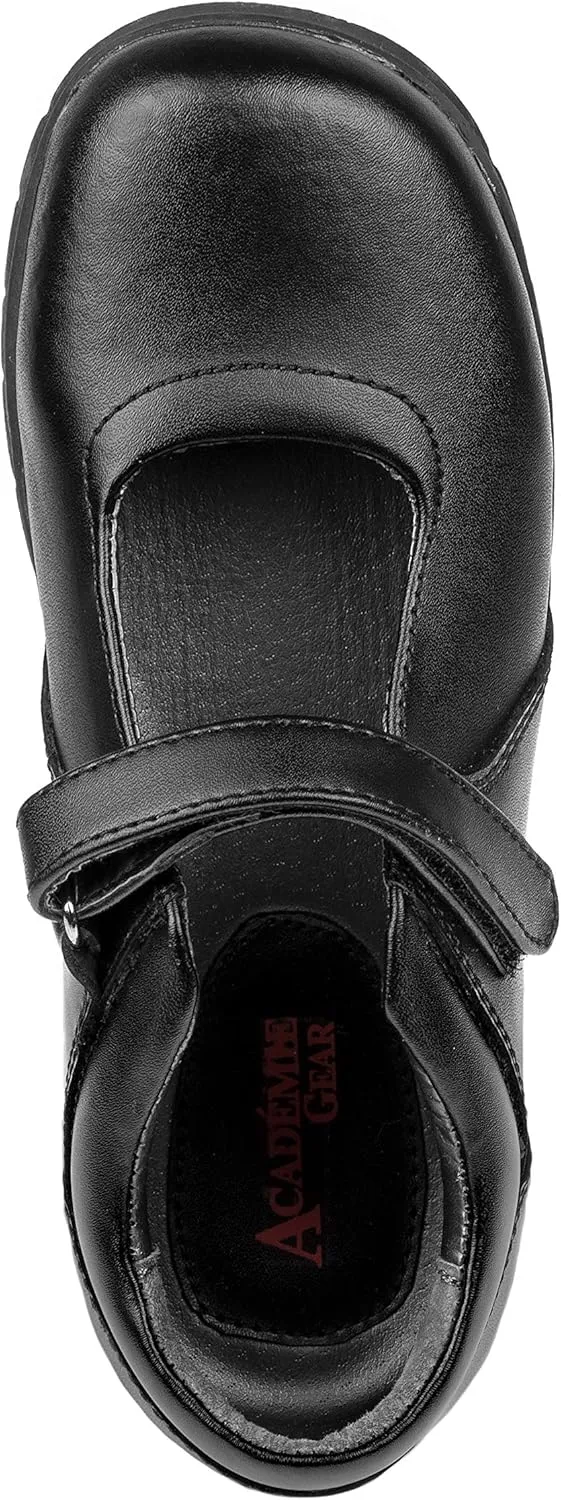 Josmo Girl's Mary Jane School Uniform Leather Shoe (Toddler-Big Kig)