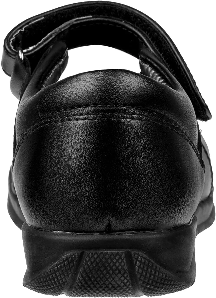 Josmo Girl's Mary Jane School Uniform Leather Shoe (Toddler-Big Kig)