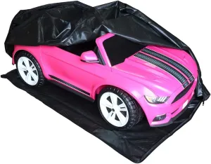 Kids Ride-On Toy Car Cover COOSOO Outdoor Wrapper Resistant Protection for Electric Battery Powered Children Wheels Toy Vehicles Water Resistant UV Rain Snow Resistant