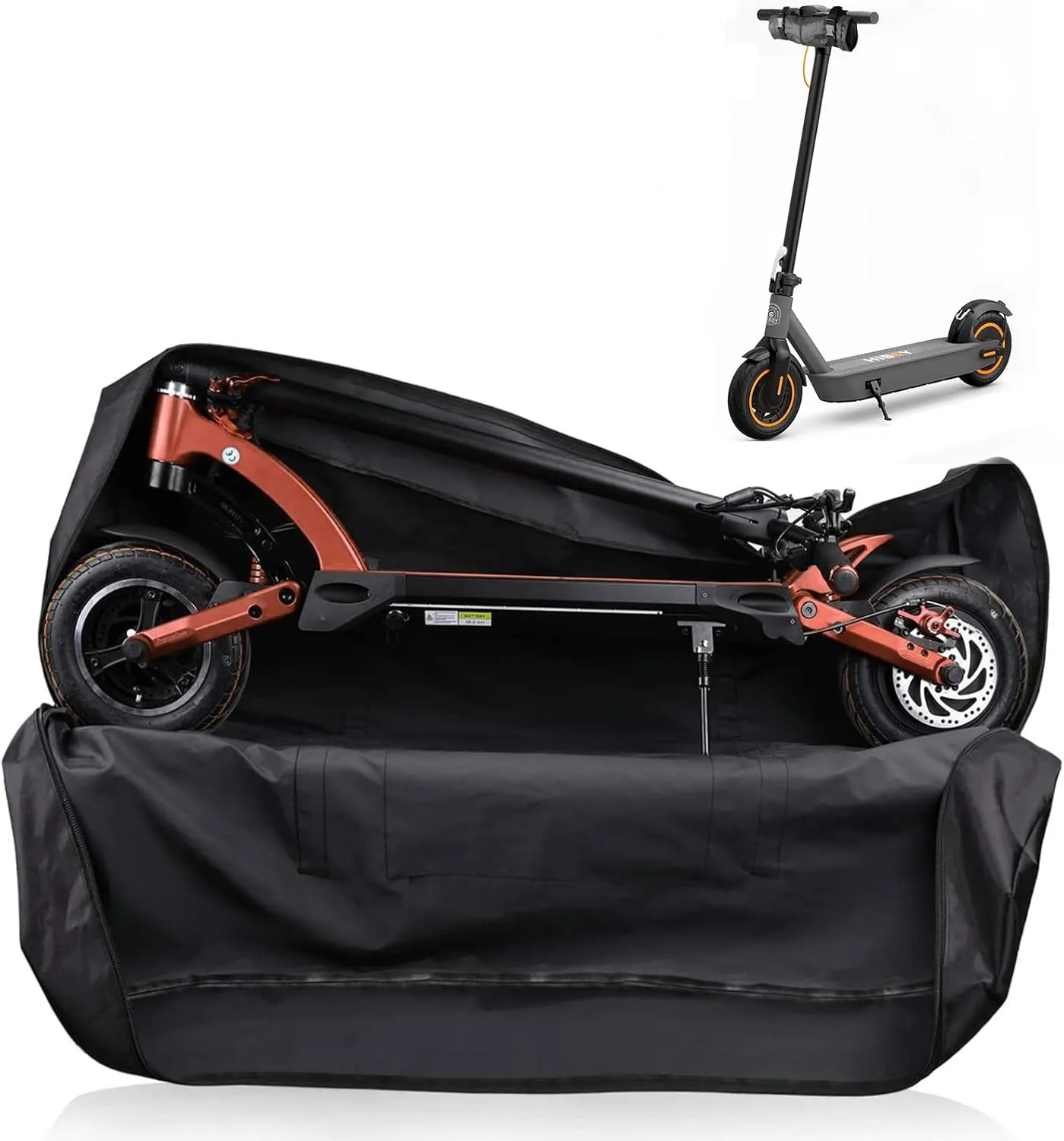 Kingling Electric Scooter Bag, Waterproof Electric Scooter Storage Bag Scooter Accessories, Outdoor Electric Scooter Backpack