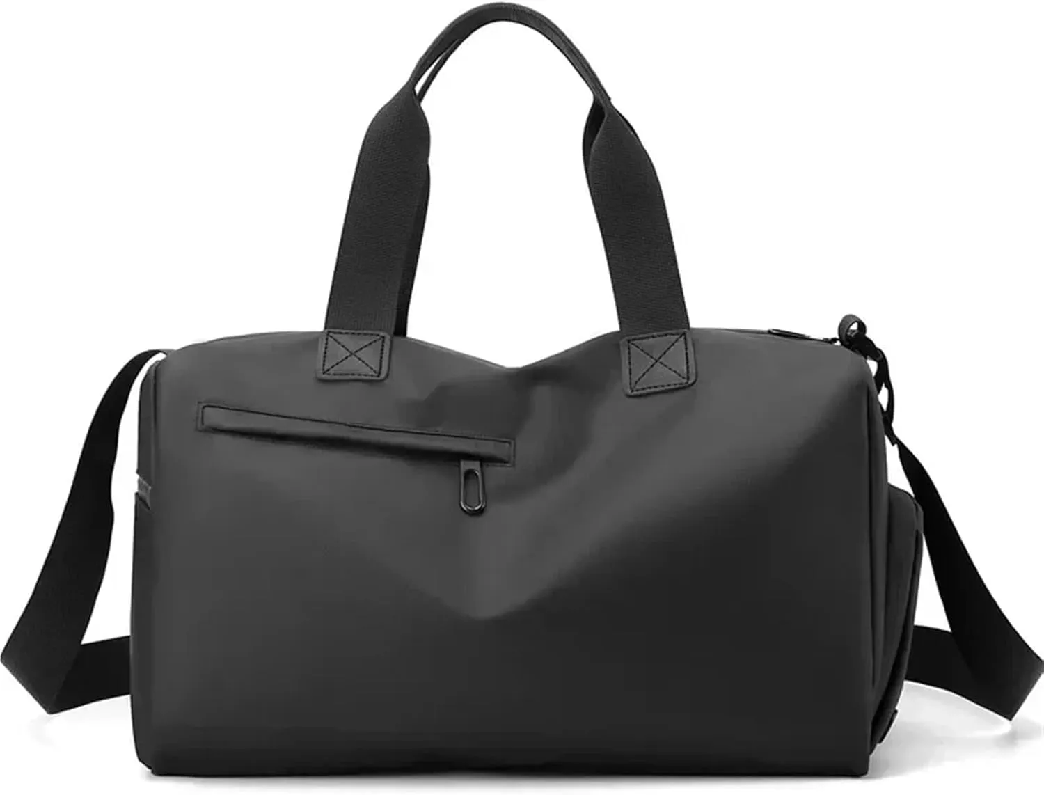 Large Capacity Waterproof Oxford Travel Duffle Bag, Heavy-Duty Gym Bag with Reinforced Zippers & Multiple Compartments, Anti-Scratch Sports Tote for Fitness, Camping, and Weekend Trips(Black)