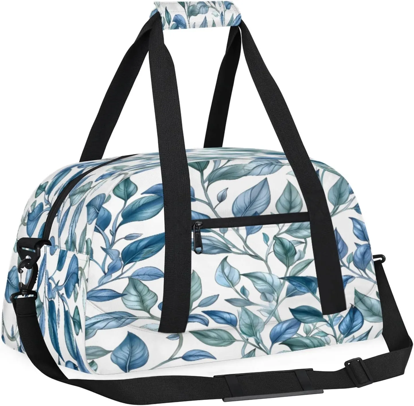 Leaf Small Gym Bag 18 inch Carry On Duffel Bag for Weekender Travel Sports Workout Yoga Gymnastics Dance Ballet
