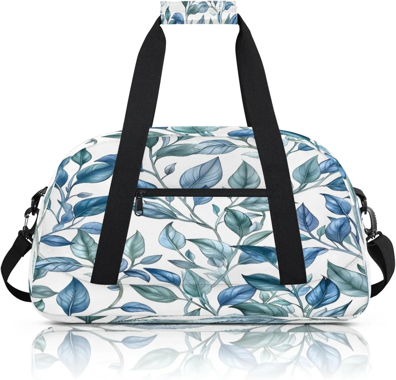 Leaf Small Gym Bag 18 inch Carry On Duffel Bag for Weekender Travel Sports Workout Yoga Gymnastics Dance Ballet