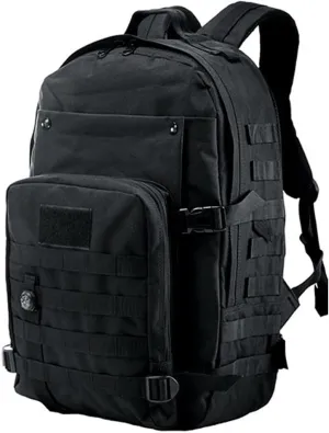 LOCAL LION Tactical Backpack, 40L Hiking Daypacks Military Army Bag, Travel Rucksack for Outdoor Camping (Black07-1)