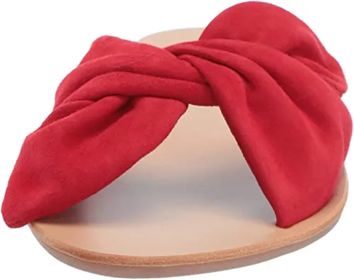 LOEFFLER RANDALL Women's Phoebe-KS Slide Sandal, Bright Red, 8.0 Medium US