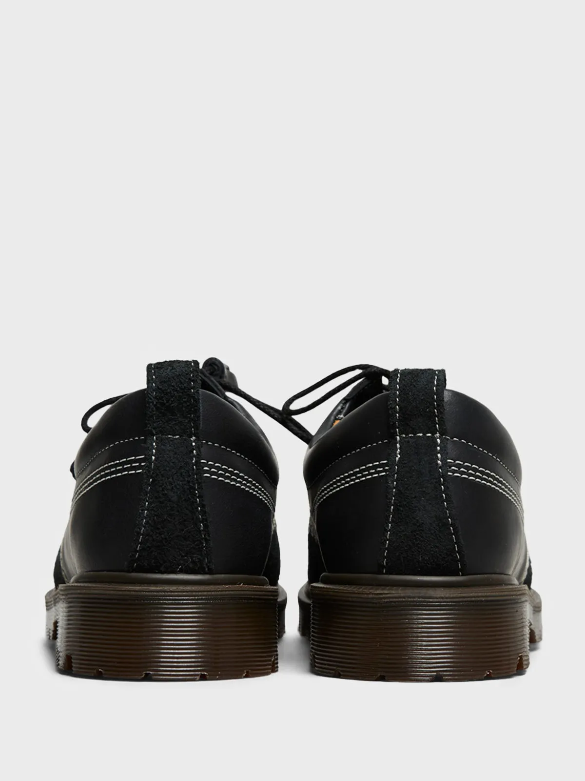 Lowell Shoes in Black, Kinsley Tumble and Buttersoft Hairy Suede
