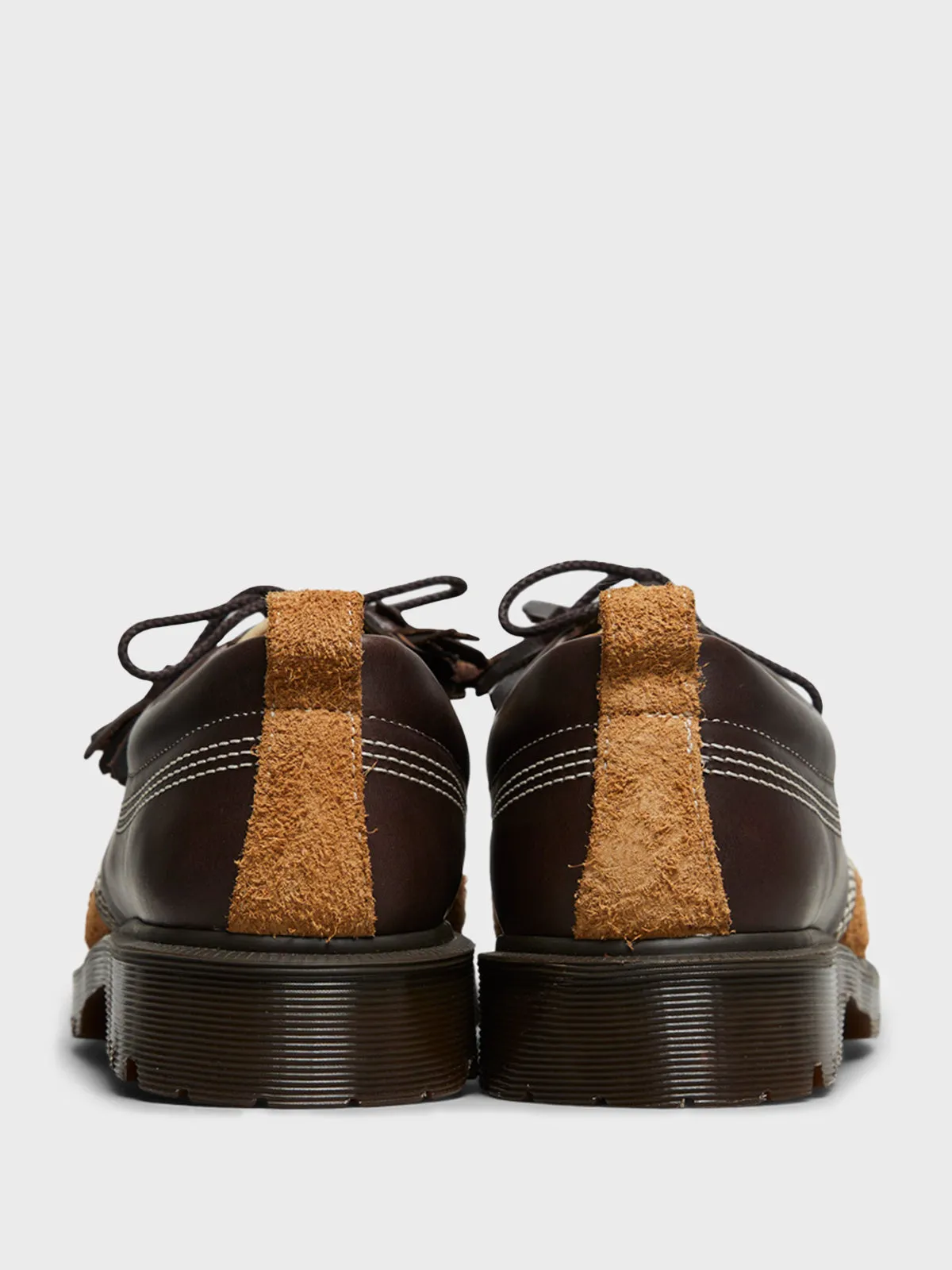 Lowell Shoes in Dark Brown, Light Tan, Desert Brown, Kinsley Tumble and Buttersoft Hairy Suede