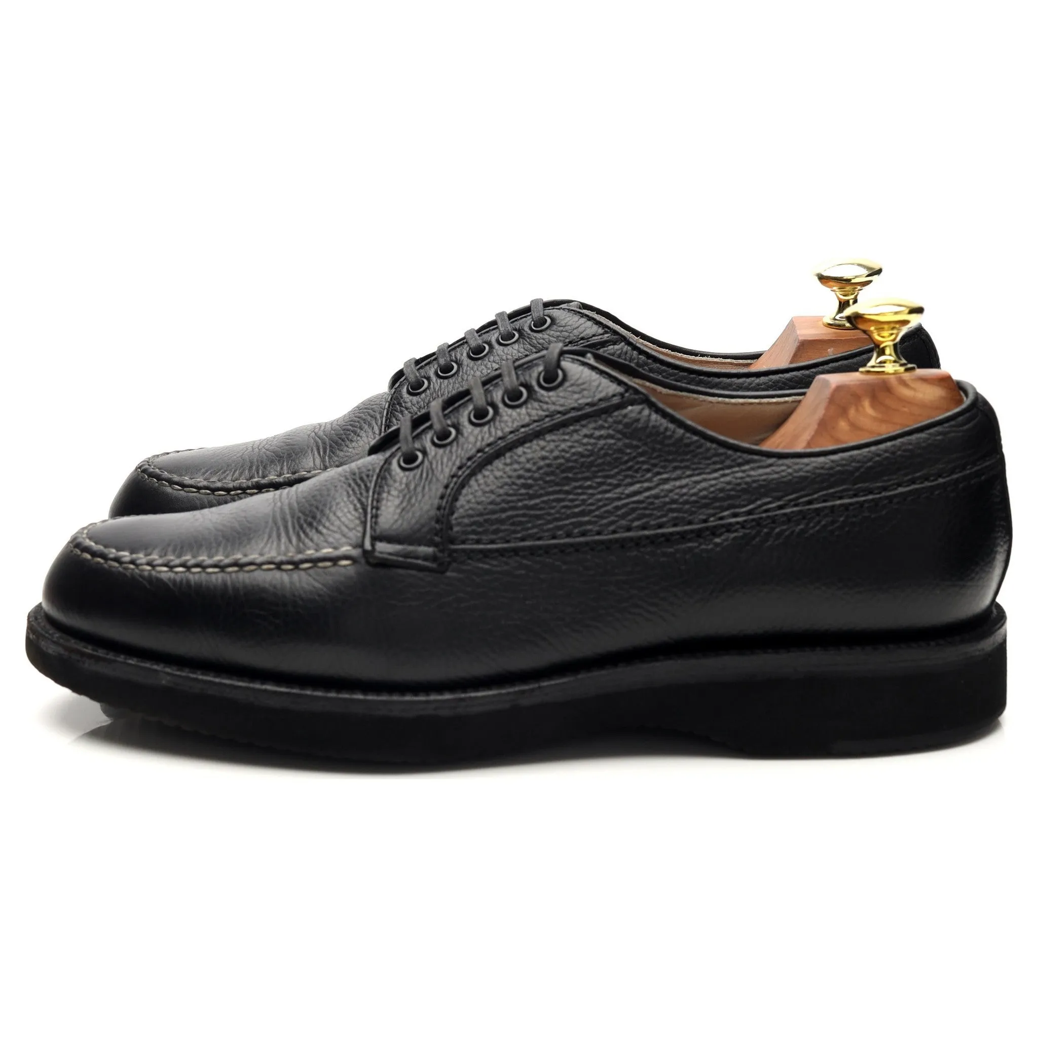 'M3605' Black Grain Leather Derby UK 7 US 8 D