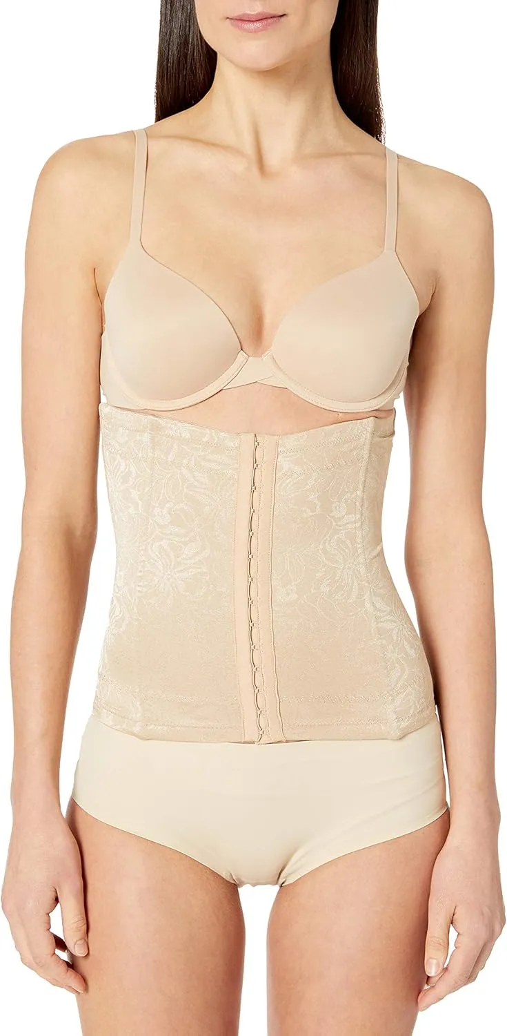 Maidenform Women's Waist Trainer Shapewear, Tummy Control Waist Cincher with Lace, Ultra Firm Control Corset