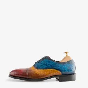 Marble Romania Captoe Oxfords - Made to Order