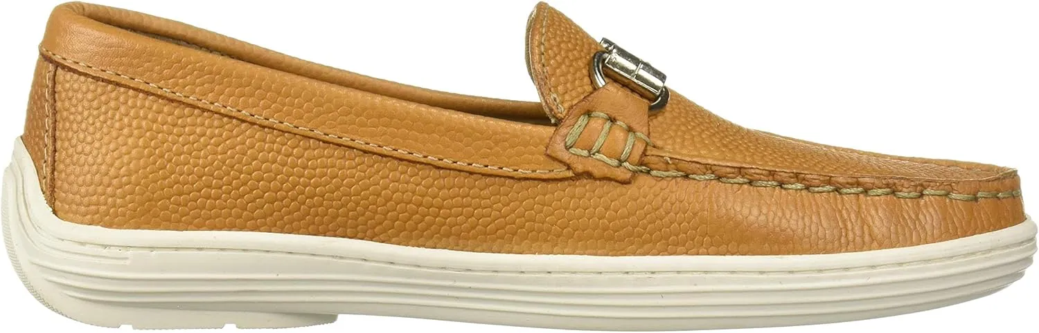 Marc Joseph New York Unisex-Child Kids Boys/Girls Leather Double Bit Driver Shoe