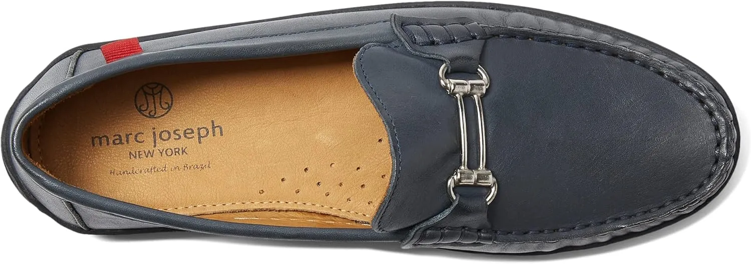 Marc Joseph New York Unisex-Child Kids Boys/Girls Leather Double Bit Driver Shoe